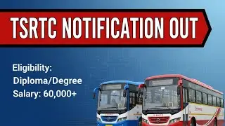 TSRTC Notification 2025 || Complete Details in Telugu || Information Hub Telugu