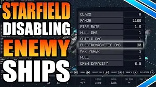 How To Disable Ship Shields, Engines, & Weapons Without Destroying It In Starfield