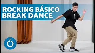 PASO BASE en BREAK DANCE Paso a Paso para PRINCIPIANTES 🧢 Rocking Break Dance Tutorial