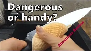 Волшебная силиконовая чистящая губка | Обзор AliExpress