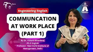 Communication at Work Place (Part 1) | Engineering English | S Chand Academy