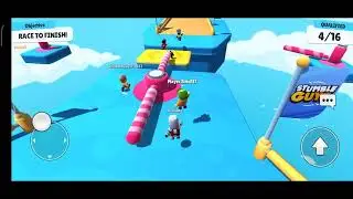 Stumble Guys Gameplay Android, iOS fps 3d online multiplayer games || mini games part 5