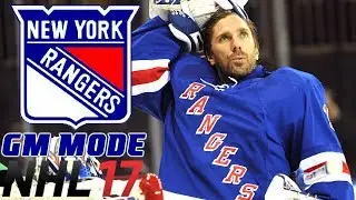 NHL 17 - New York Rangers - GM Mode Commentary Livestream