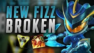HOW BROKEN DOES THIS NEW AD BUILD MAKE FIZZ? TRIFORCE FIZZ TOP SEASON 7 - League of Legends Gameplay