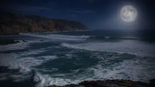 Drift Into Peaceful Sleep With Night Ocean Sound