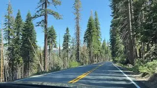 4K｜Glacier Point's wonderful descent path by car