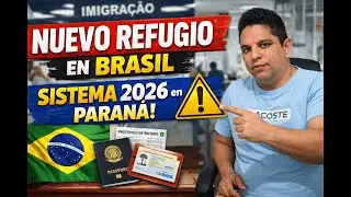 🚨 NUEVO SISTEMA para solicitar REFUGIO en BRASIL 🇧🇷 | Paran&aacute;  (Renovar Protocolo)