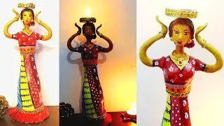 DIY DIYA DOLL USING PLASTIC BOTTLE / DIWALI DECORATION IDEAS