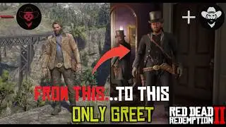 I Get High Honor Outfit by Greeted 2,400 People in RDR2 #RDR2 #rdr2outfits