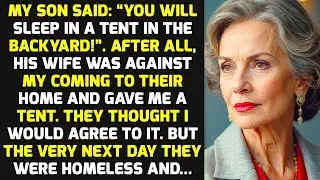 My Son Said: &ldquo;You're Going To Sleep In A Tent In The Backyard!&rdquo; I Evicted Him From The House STORIES