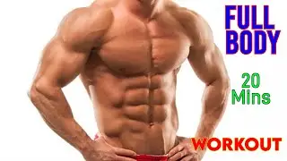 Lockdown 20 MINUTE FULL BODY WORKOUT (NO EQUIPMENT)