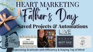 Father's Day 🧔 🏋️&zwj;♂️ 💌 &hearts;️ 🍿 Card Designs and PopBy Gift Automation