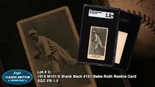 Babe Ruth Rookie Card