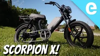 Juiced Scorpion X Electric Moped Review: More Power & Battery