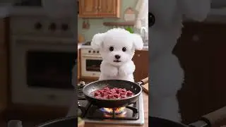 Cute Puppy Cooks Noodles | Fun Kids Cooking Story 🐶🍜