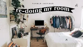 EXTREME BEDROOM TRANSFORMATION + TOUR (2018) - Tumblr Inspired Decor  // Lone Fox