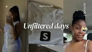 Unfiltered days in my life [Ep.1] | Exams | Studying | Shein haul | Friends | South African YouTuber