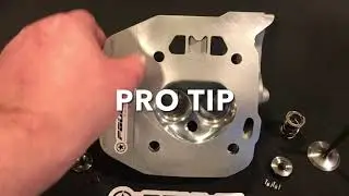 Gx390 Titanium big valve, GEN3, Ferrea 6mm custom long valves // Pauls Karts Paulskarts.com