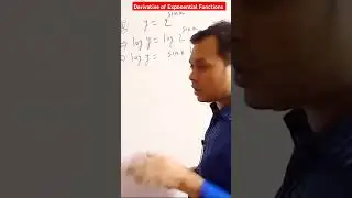 Derivative of Exponential Function #differentiation #mathematics