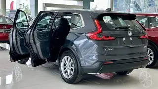 2024 HONDA CR-V 1.5L Turbo METEOROID GRAY METALLIC Color - Exterior and Interior Details