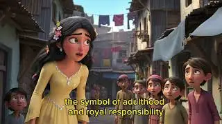 🌙 Princess Noor and the Child of the Broken Moon | 2:10 Animated Short Story
