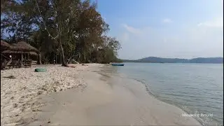 Kaoh Touch Beach Morning Walk | Koh Rong | Cambodia