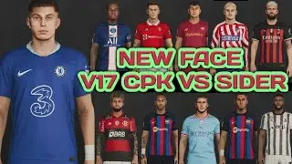 PES 2021 Face New K Havertz ,Kimpembe, Camavinga , R&uacute;ben Dias, Rapinha, M. &Oslash;degaard V17