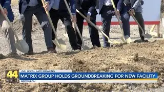 Matrix Group holds groundbreaking for new facility