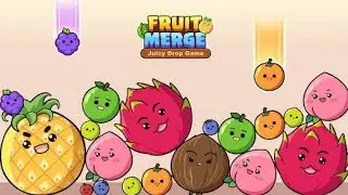Fruit merge game watch it and enjoy brrooo. Very satisfied #youtube #games 