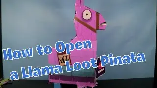How to Open a Fortnite Llama Loot Pinata