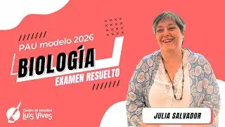 ⭐Biología PAU Madrid | [Modelo 2026] | Corregido y EXPLICADO