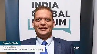 Dipesh Shah, Executive Director, IFSCA at #UKIndiaWeek 2022