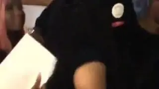 Sarkodie Meets Ms Miami Courtney The Lady With The Big Butts!! Or Ass!!