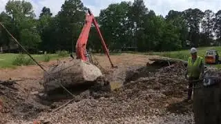 60,000 lb Link Belt Long Reach Excavator Recovery - DOA