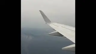 大分空港&rArr;伊丹空港JAL2364便2018/2/19離陸から着陸までを16分で