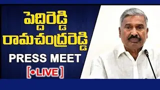 AP Minister Peddireddy Ramachandra Reddy Press Meet | Andhra Politics | TeluguTweets