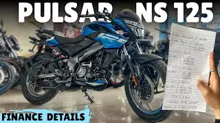 🔥 Bajaj Pulsar NS 125 Finance Details | EMI, Down Payment, Interest Rate & On-Road Price Explained!