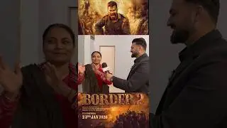 Border 2 Public Review🔥| First Day First Show Audience Reaction | Sunny Deol | #border2publicreview