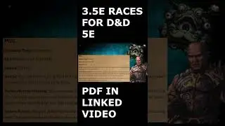 Mul #dnd5e #homebrewdnd #dmtips