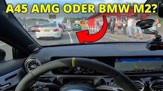 A45 AMG oder BMW M2? Ich teste den AMG auf dem Nürburgring!