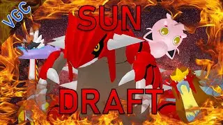 I Drafted the ULTIMATE SUN TEAM! | Pokemon Reg G Draft League Battle
