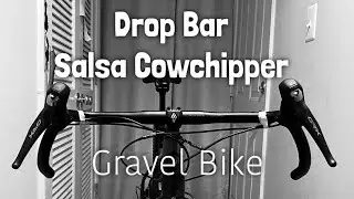 Handlebar Salsa Cowchipper - di Sepeda Gravel Polygon Bend R5