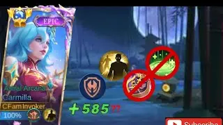 TOP GLOBAL CARMILLA !! - GAMEPLAY CARMILA ROAM  COMBO MATHILDA EXP ?? - CARMILLA MLBB !!