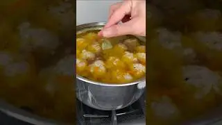 Гречневый суп с фрикадельками #рецепты #youtubeshorts #еда #youtube #food #рекомендации #shorts