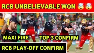 RCB 2023 - RCB Unbelievable Won, Maxi Fire, RCB Play-off Confirm, RCB Top 3, RCB 2023