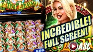 ★MEGA BIG WIN!★ BIER HAUS (WMS) &  INCREDIBLE HEIDI FULL SCREEN by a Lucky Lady! Slot Machine Bonus