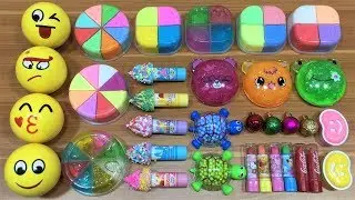 Mixing Makeup and Floam into Store Bought Slime #3 !!! SlimeSmoothie Satisfying Slime Videos