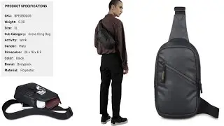 BODYPACK WESTON 2.0 || REVIEW CROSS SLING BAG BODYPACK 3L || 920001579