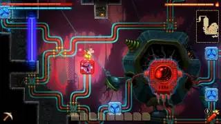 SteamWorld Dig - Last boss and ending