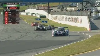 IMSA Prototype Challenge 2017. Race 1 Road Atlanta. Restart & Last Laps